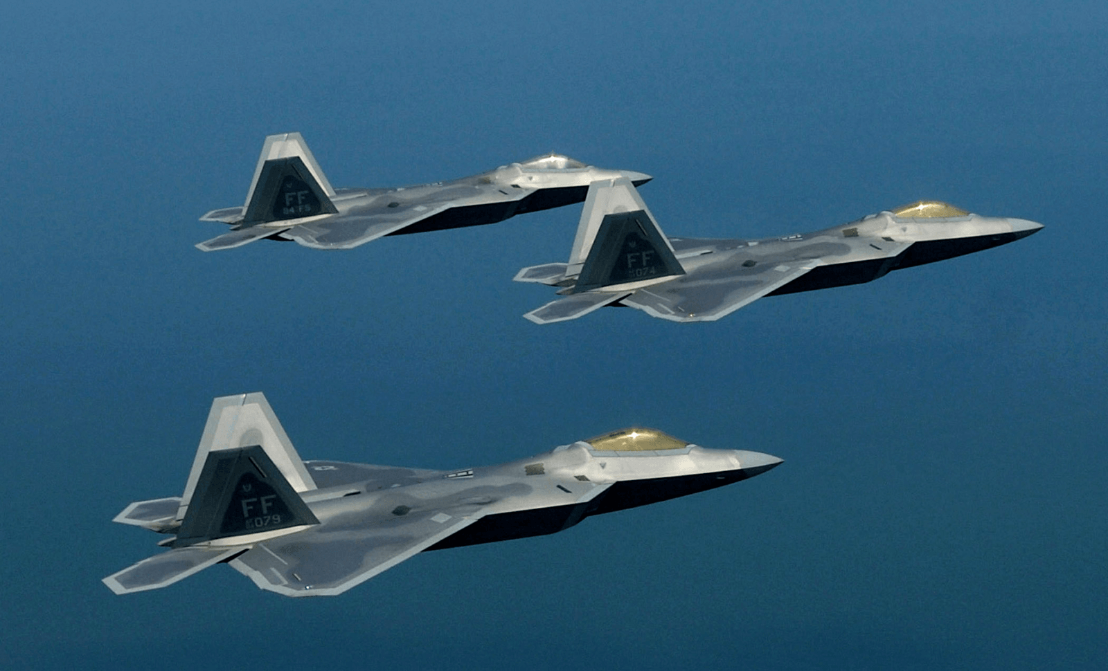 Myśliwce F-22 Raptor /Fot. Lockheed Martin
